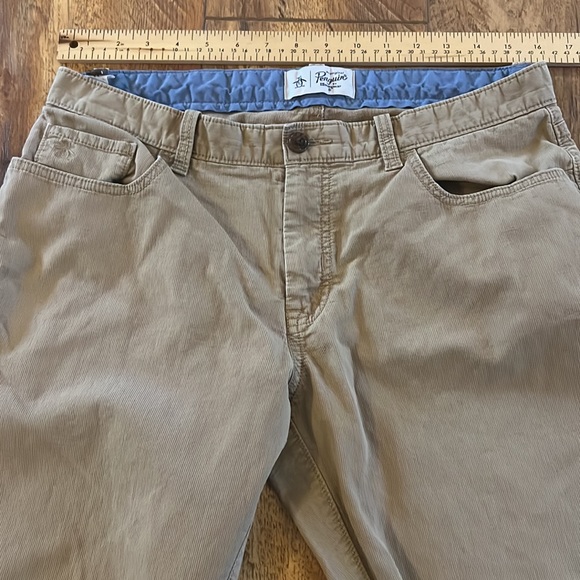 Original Penguin Men’s Khaki Pants 33x32 - Picture 7 of 13